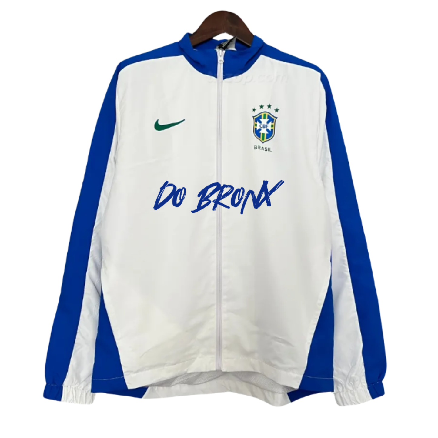 Charles Oliveira x Brazil Windbreaker Blue