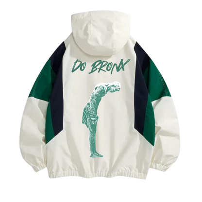 Charles Oliveira x Brazil Windbreaker Green