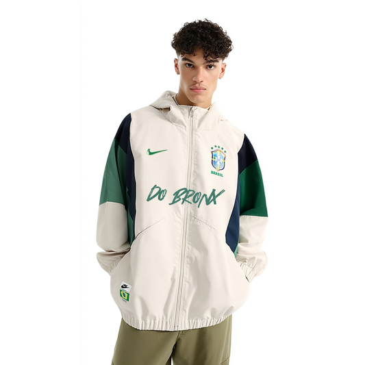 Charles Oliveira x Brazil Windbreaker Green